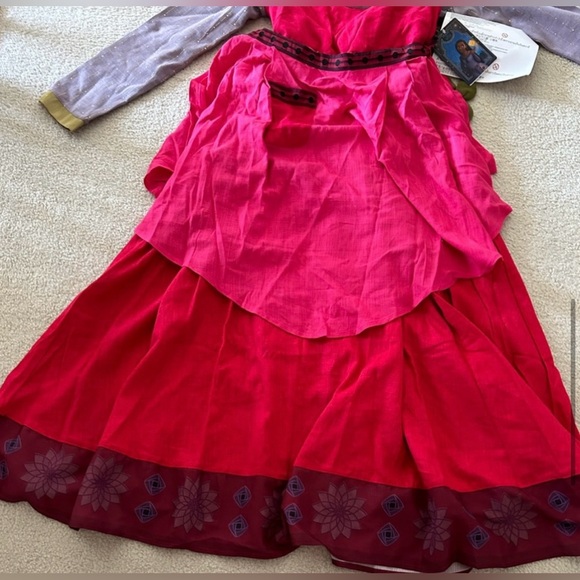 NWT Disney Parks Authentic Wish Dahlia Costume Size 3 Girls Dress up Halloween - Picture 4 of 14